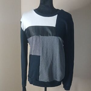 Zara Men's Black Sweatshirt